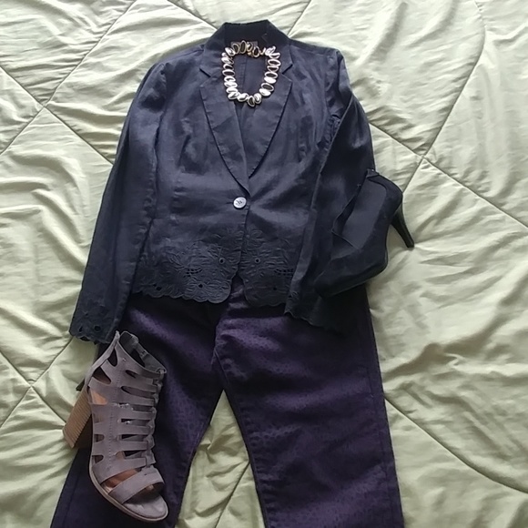 Animal print pattern denim - Picture 2 of 7